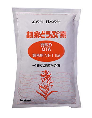 Иватани Кунжутная основа для тофу, Легко обжаренная, 1 кг
Иватани Кунжутная основа для тофу, Легко обжаренная, 1 кг