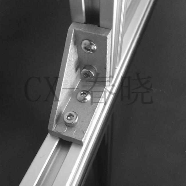 20pcs/lot 2040 corner fitting angle aluminum 38x38 L connector bracket fastener match use 2040 industrial aluminum profile срібний
20pcs/lot 2040 corner fitting angle aluminum 38x38 L connector bracket fastener match use 2040 industrial aluminum profile срібний