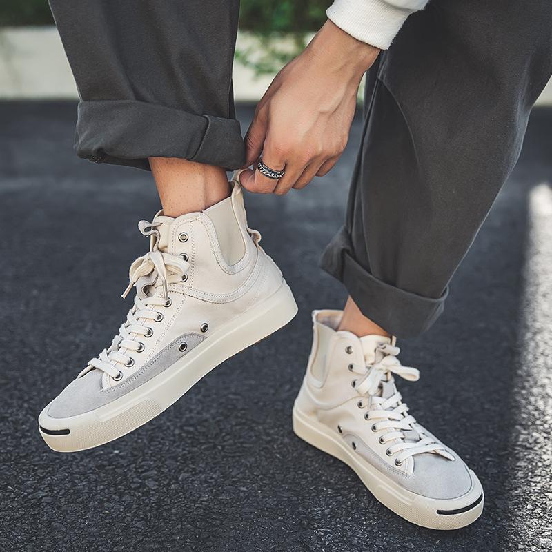 Autumn Red Vulcanized High-top Canvas Shoes Male Student Trendy Shoes High-quality Light and Familiar Casual Sneakers 38 бежевый
Autumn Red Vulcanized High-top Canvas Shoes Male Student Trendy Shoes High-quality Light and Familiar Casual Sneakers 38 бежевый