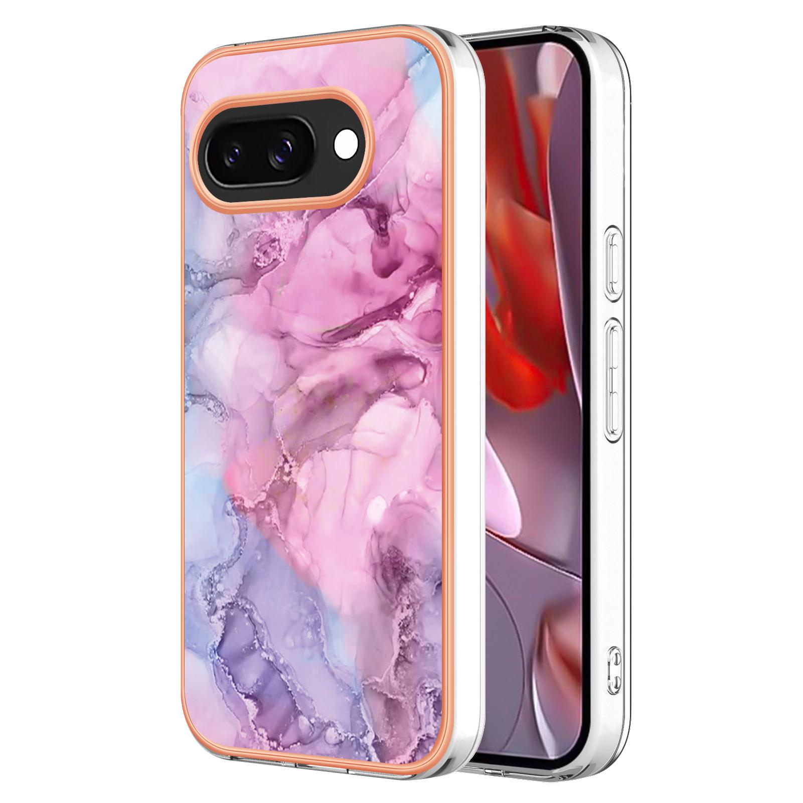 For Google Pixel 9a TPU Case Marble Pattern 2.0mm Electroplating Phone Back Cover C
For Google Pixel 9a TPU Case Marble Pattern 2.0mm Electroplating Phone Back Cover C