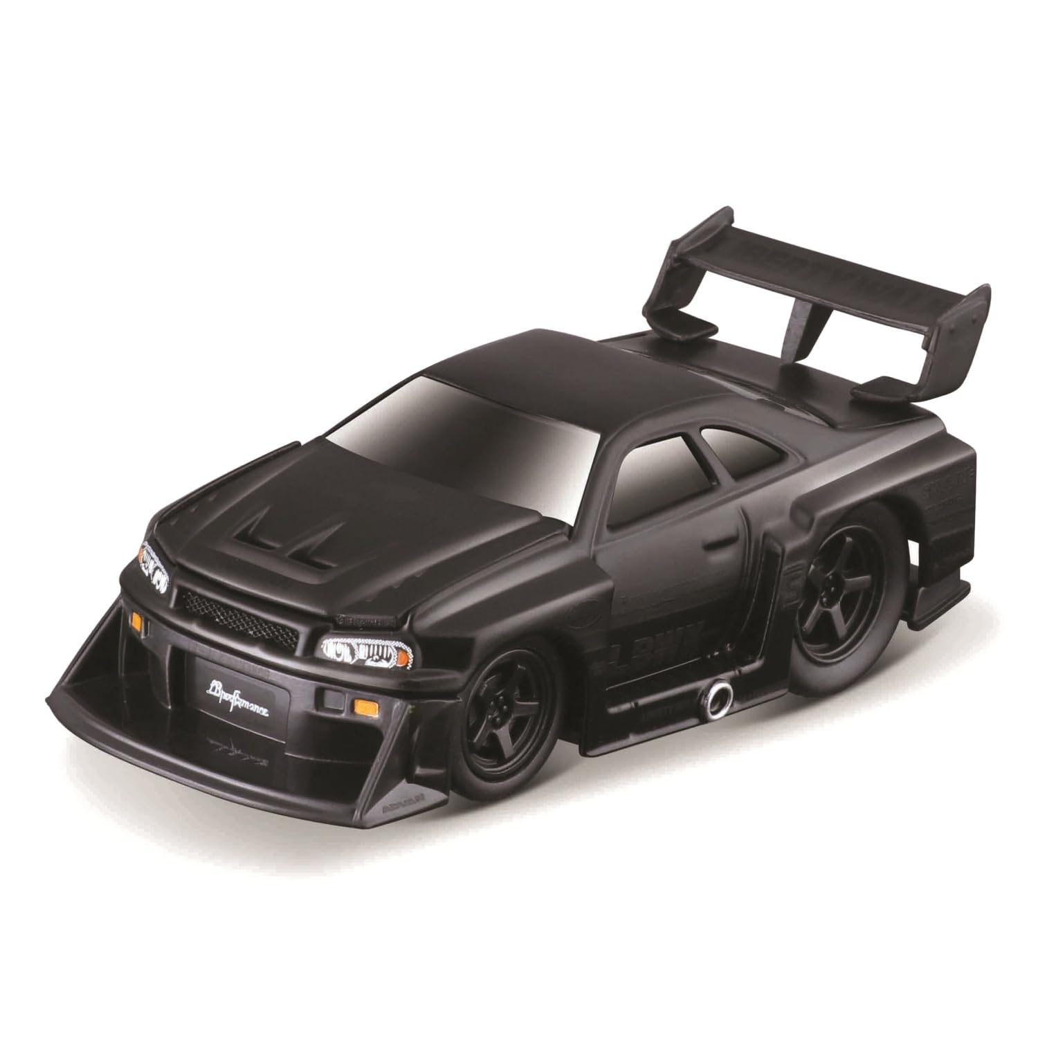 Maisto Muscle Machines Series Diecast Model Car Nissan Skyline R34 Black 1/64 6-8 / (1999 GT-R - 15588)
Maisto Muscle Machines Series Diecast Model Car Nissan Skyline R34 Black 1/64 6-8 / (1999 GT-R - 15588)