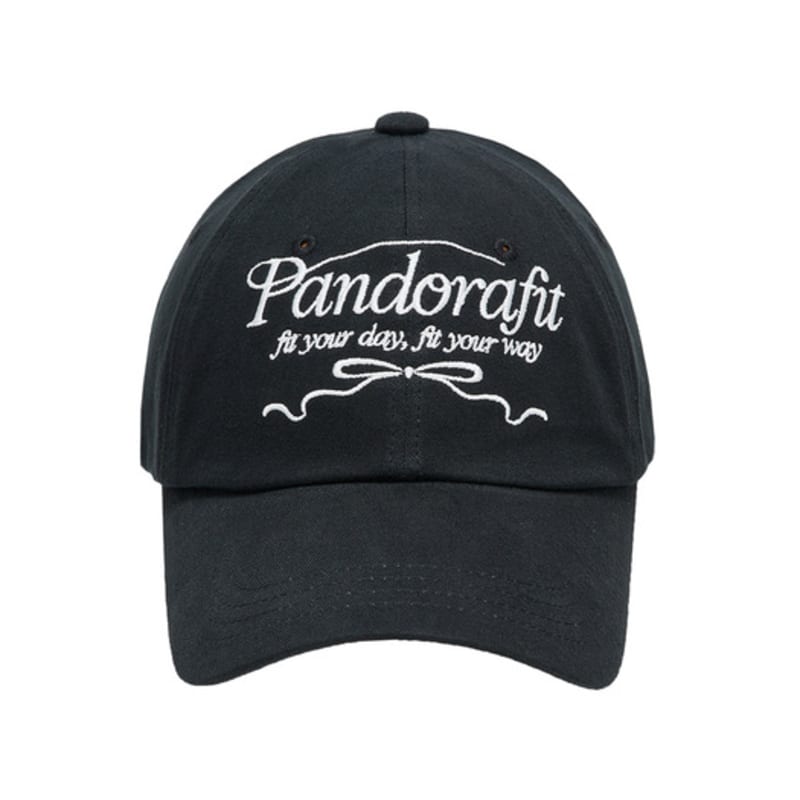 PANDORAFIT Ribbon Logo Ball Cap (black) BLACK
PANDORAFIT Ribbon Logo Ball Cap (black) BLACK
