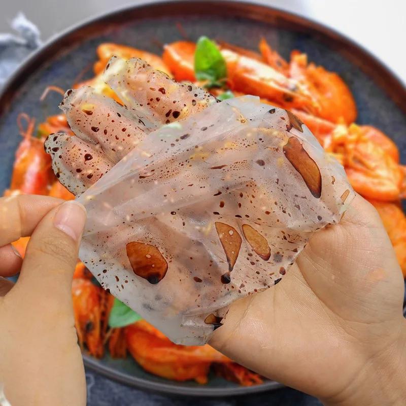 120/40Pcs Latex Free Gloves TPE Disposable Gloves Transparent Non-Slip Acid Work Safety Food Grade Household Cleaning Gloves 40PCS
120/40Pcs Latex Free Gloves TPE Disposable Gloves Transparent Non-Slip Acid Work Safety Food Grade Household Cleaning Gloves 40PCS