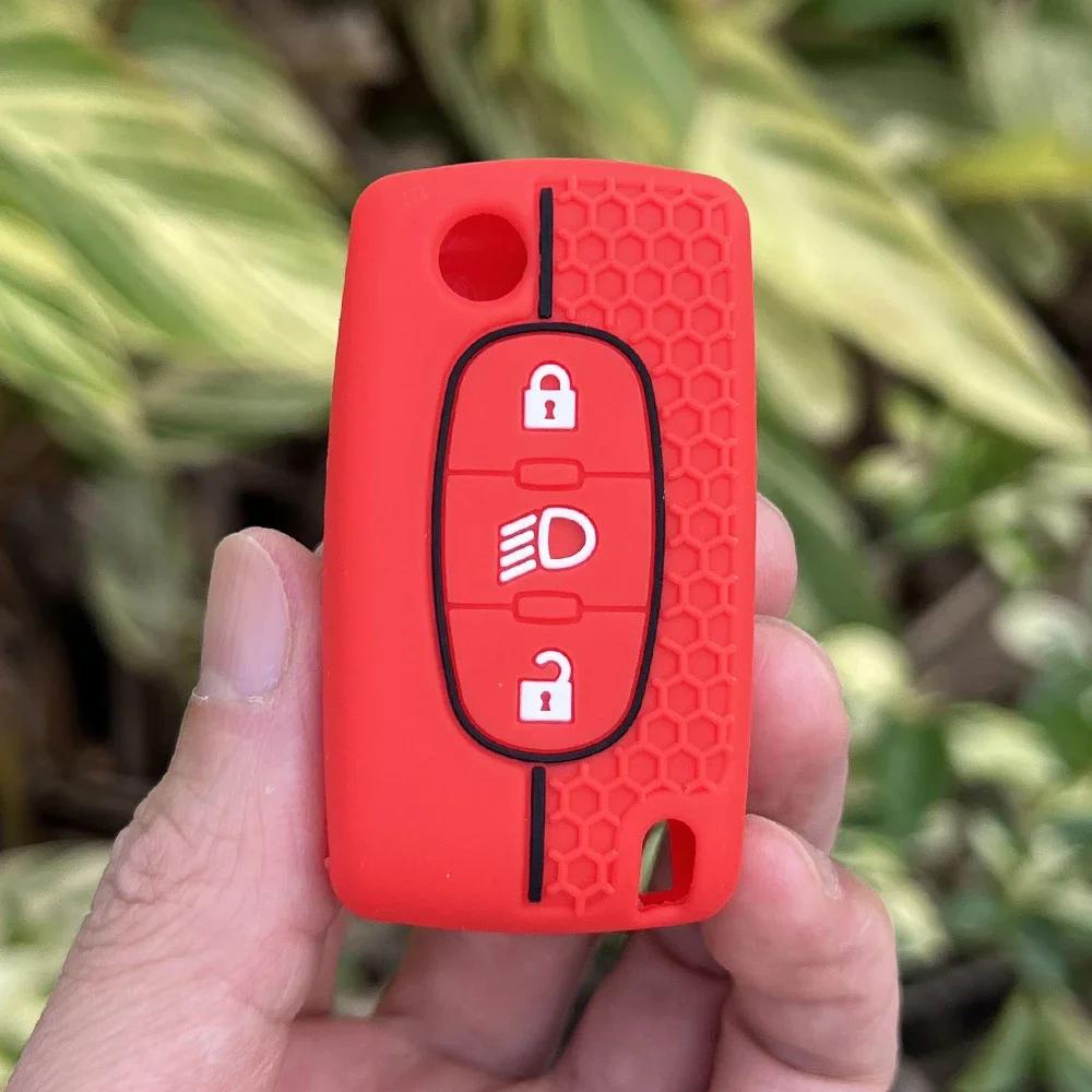 Silicone Car Key Case Soft Remote Cover Protector for Citroen C2 C3 C4 C5 C6 Xsara Berlingo for Peugeot 207 307 308 407 607 807 красный
Silicone Car Key Case Soft Remote Cover Protector for Citroen C2 C3 C4 C5 C6 Xsara Berlingo for Peugeot 207 307 308 407 607 807 красный