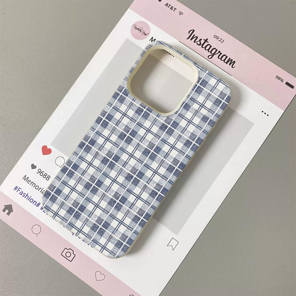 Blue White Plaid Lichee leather pattern Phone Case For Xiaomi mi 15T X7 F7 X6 M7 X5 M6 F5 X4 X3 Pro Ultra GT NFC 4G 5G Xiaomi 15T Pro 5G
Blue White Plaid Lichee leather pattern Phone Case For Xiaomi mi 15T X7 F7 X6 M7 X5 M6 F5 X4 X3 Pro Ultra GT NFC 4G 5G Xiaomi 15T Pro 5G