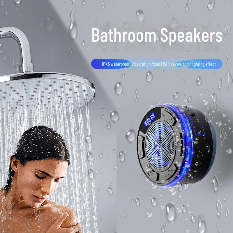 Водонепроницаемая Bluetooth-колонка с большой присоской, мини беспроводная портативная для использования в ванной и на открытом воздухе чёрный
Водонепроницаемая Bluetooth-колонка с большой присоской, мини беспроводная портативная для использования в ванной и на открытом воздухе чёрный