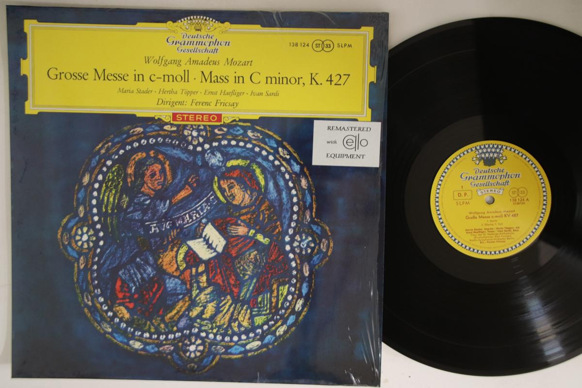 LP Record WOLFGANG AMADEUS MOZART ‧ MARIA STA - Mass In C Minor 138124 DEUTSCHE GRAMMO 1996 Germany Classical Used
LP Record WOLFGANG AMADEUS MOZART ‧ MARIA STA - Mass In C Minor 138124 DEUTSCHE GRAMMO 1996 Germany Classical Used