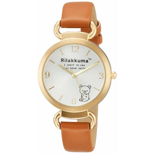 ALIAS Rilakkuma Analog Waterproof Watch with Leather Strap, WW20104SXRK, Women s, Brown
ALIAS Rilakkuma Analog Waterproof Watch with Leather Strap, WW20104SXRK, Women s, Brown