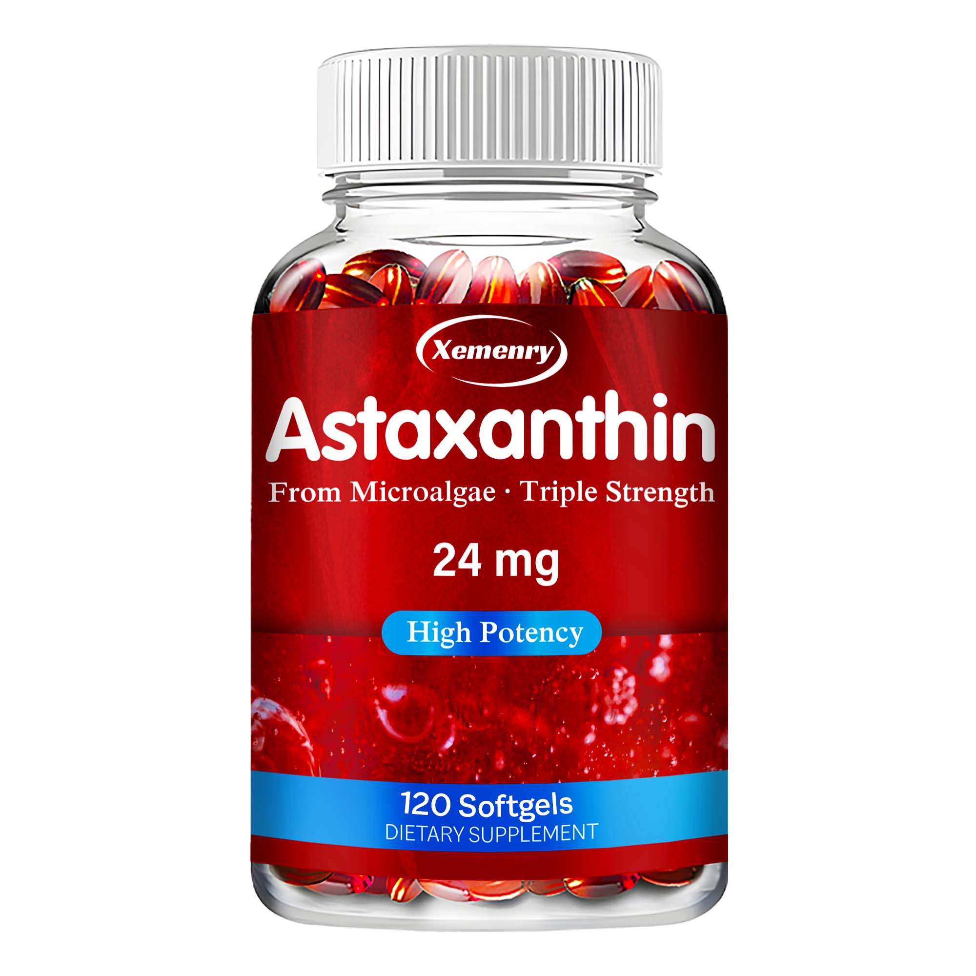 Astaxanthin 24mg -Powerful Antioxidantl, Skin, Eyes, Heart, Brain, Joints Health 120
Astaxanthin 24mg -Powerful Antioxidantl, Skin, Eyes, Heart, Brain, Joints Health 120