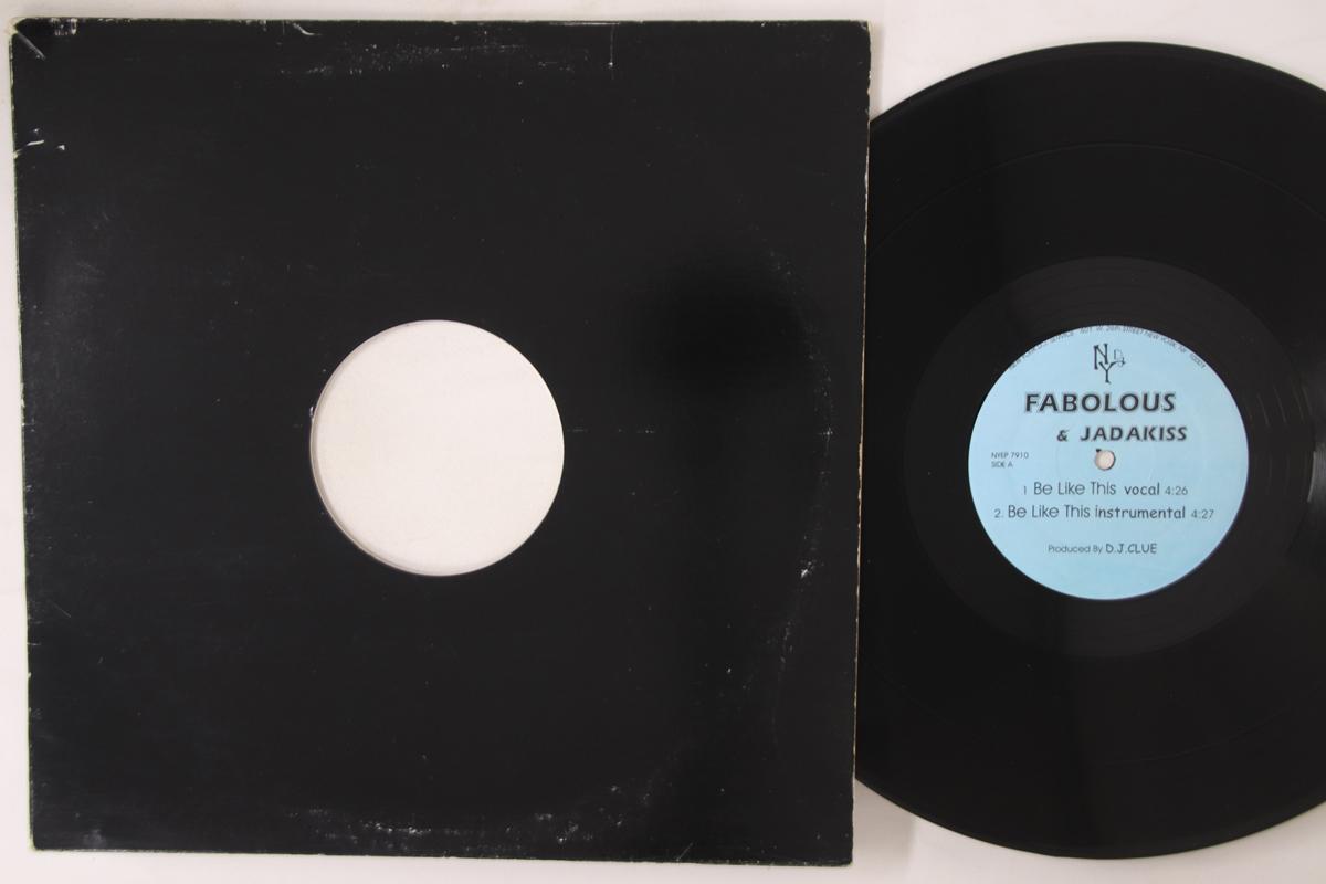 12inch Record FABOLOUS & JADAKISS - Be Like This NYEP7910 New York DJ Ser US Rap & Hip-Hop/R&B Used
12inch Record FABOLOUS & JADAKISS - Be Like This NYEP7910 New York DJ Ser US Rap & Hip-Hop/R&B Used