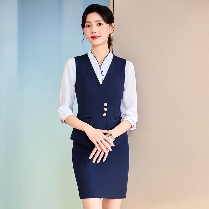 Women s Professional Vest & Skirt Uniform Suit M
Women s Professional Vest & Skirt Uniform Suit M