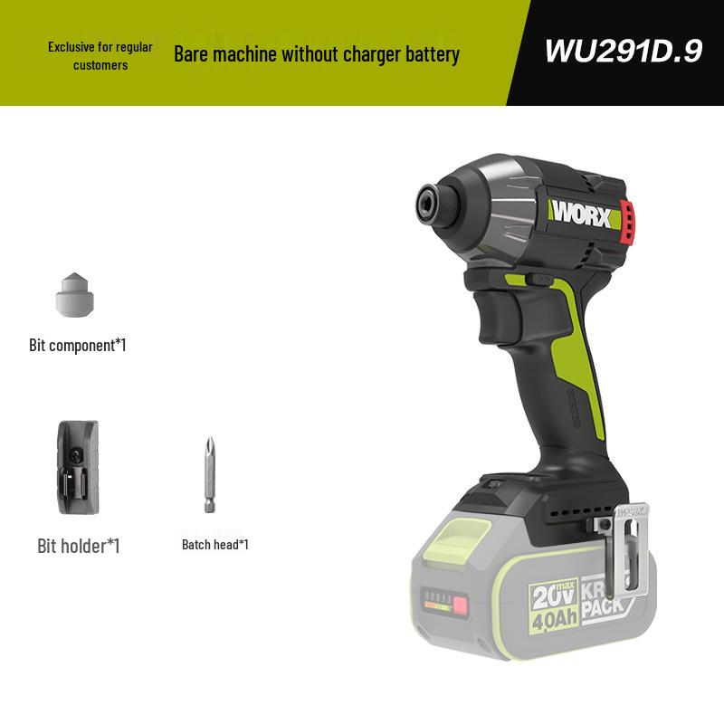 Wickes 230N.m Brushless Smart Impact Driver WU291D Cordless Li-ion Drill
Wickes 230N.m Brushless Smart Impact Driver WU291D Cordless Li-ion Drill