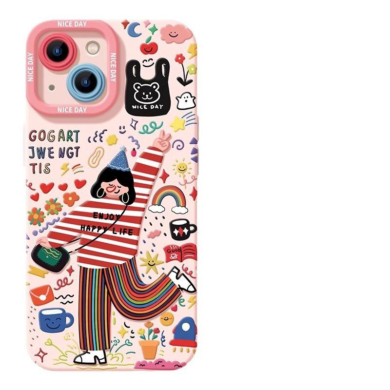 Suitable for Apple 16 Phone Case 15plus, Cute Girls 14 Silicone 13mini Protective Case Prom Apple 6G/6S universal
Suitable for Apple 16 Phone Case 15plus, Cute Girls 14 Silicone 13mini Protective Case Prom Apple 6G/6S universal