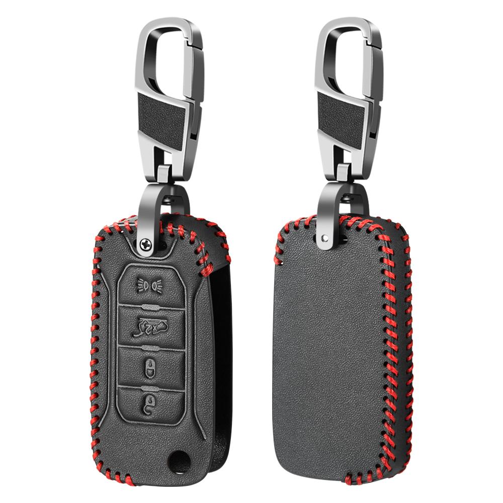 PU Leather Car Key Remote Cover Full Case For Jeep Renegade 2016 Flip Folding Keychain Protection Auto Accessories Ring Styling чорний
PU Leather Car Key Remote Cover Full Case For Jeep Renegade 2016 Flip Folding Keychain Protection Auto Accessories Ring Styling чорний