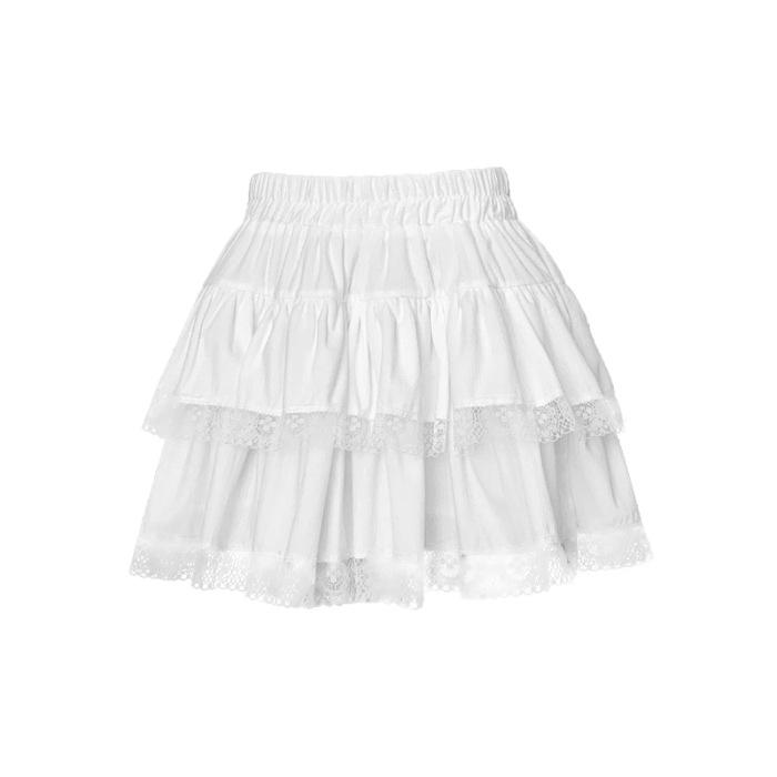 Spring/Summer Women s A-Line Mini Skirt - Lace Patchwork, Fluffy Cake Style, Elastic Waist, Anti-Exposure. M (recommended for 95-105 jin) білий
Spring/Summer Women s A-Line Mini Skirt - Lace Patchwork, Fluffy Cake Style, Elastic Waist, Anti-Exposure. M (recommended for 95-105 jin) білий