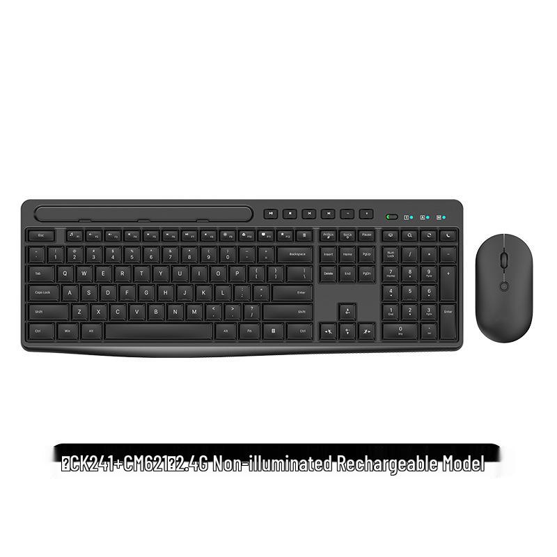 Wireless Luminous Keyboard & Mouse Combo: Silent, Ergonomic Office Set with Card Slot
Wireless Luminous Keyboard & Mouse Combo: Silent, Ergonomic Office Set with Card Slot