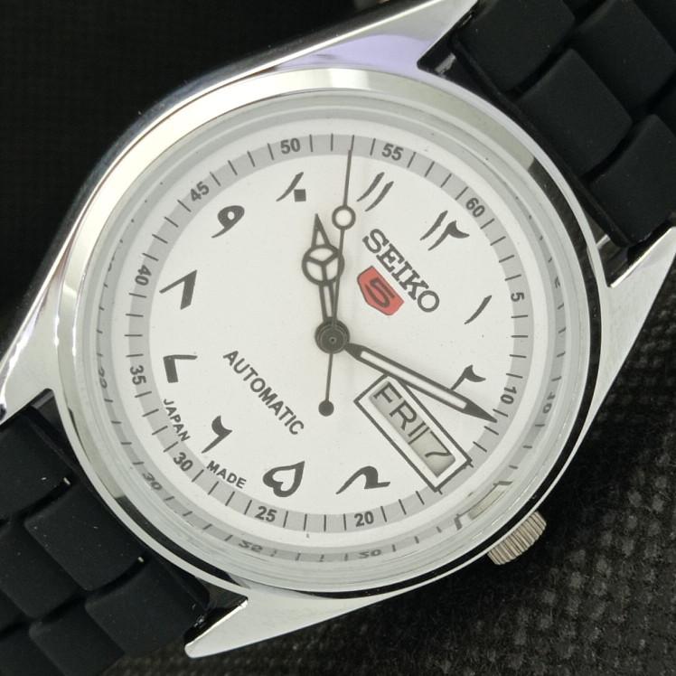 ВОССТАНОВЛЕННЫЕ ВИНТАЖНЫЕ SEIKO 5 AUTO 6309A ЯПОНИЯ МУЖСКИЕ АРАБСКИЕ ЧАСЫ 610e-a318866-9 SKU610e-a318866
ВОССТАНОВЛЕННЫЕ ВИНТАЖНЫЕ SEIKO 5 AUTO 6309A ЯПОНИЯ МУЖСКИЕ АРАБСКИЕ ЧАСЫ 610e-a318866-9 SKU610e-a318866