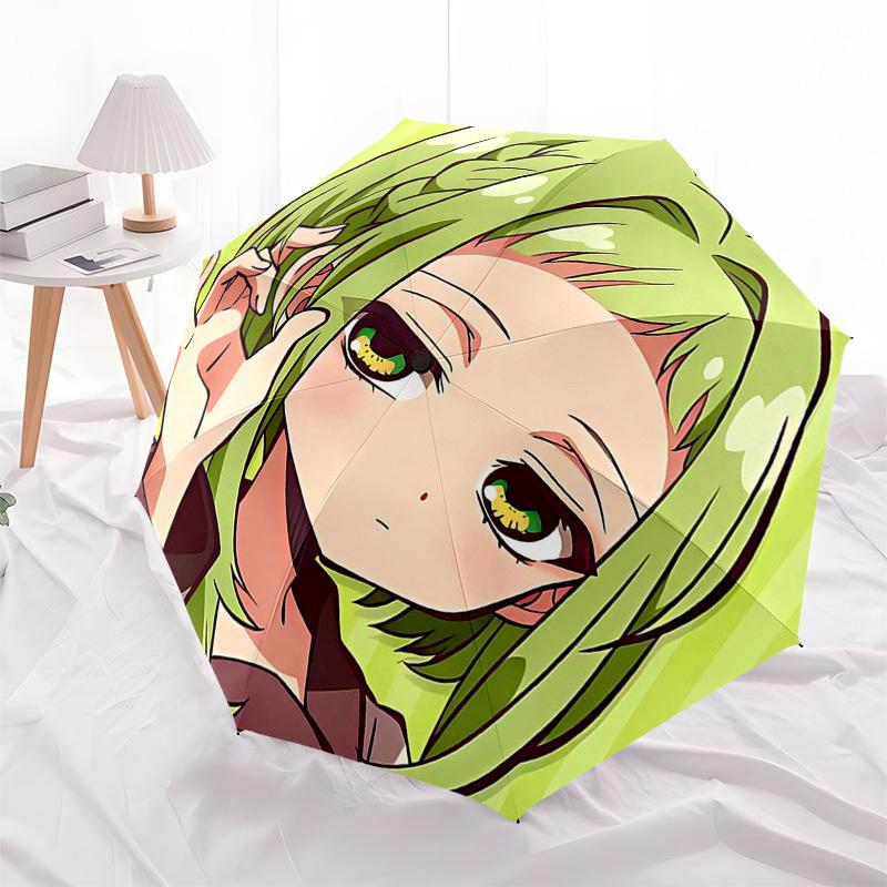 1pc Green Hair Anime Character Automatic Folding Umbrella Portable 3-Fold Design with Iron Frame, Perfect for Outdoor Use, Festive Gifts, Travel, Dail
1pc Green Hair Anime Character Automatic Folding Umbrella Portable 3-Fold Design with Iron Frame, Perfect for Outdoor Use, Festive Gifts, Travel, Dail