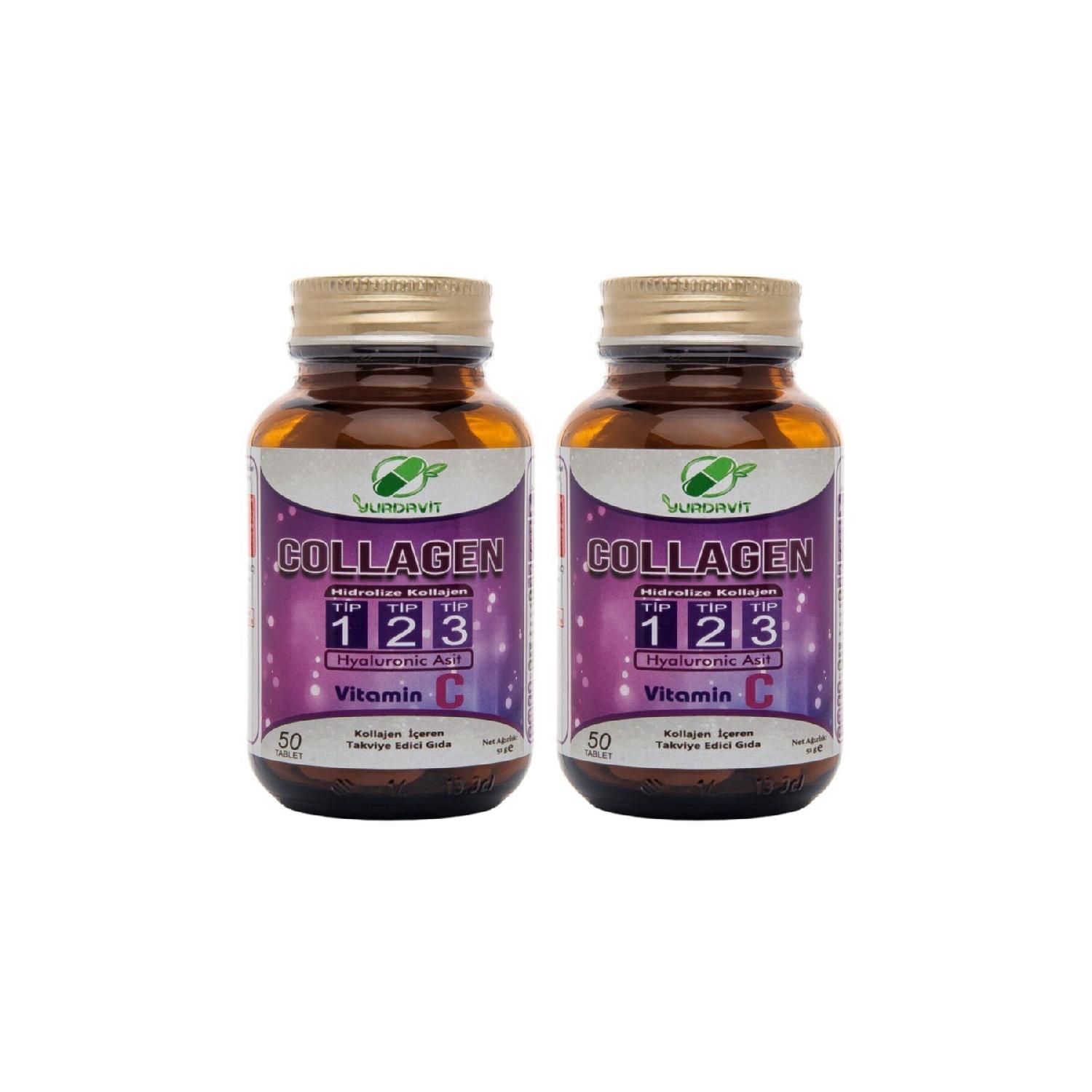 Hydrolyized Collagen (type) Type (type) 1-2-3 Hyaluronic Acid Vitamin C 50 Tablet 2 Boxes
Hydrolyized Collagen (type) Type (type) 1-2-3 Hyaluronic Acid Vitamin C 50 Tablet 2 Boxes