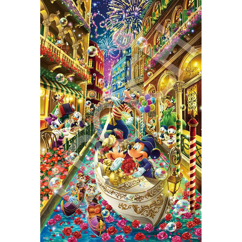 EPOCH 1000 Piece Jigsaw Puzzle Mickey and Friends Venetian Journey 50x75cm with Glue and Spatula Decor Stickers
EPOCH 1000 Piece Jigsaw Puzzle Mickey and Friends Venetian Journey 50x75cm with Glue and Spatula Decor Stickers