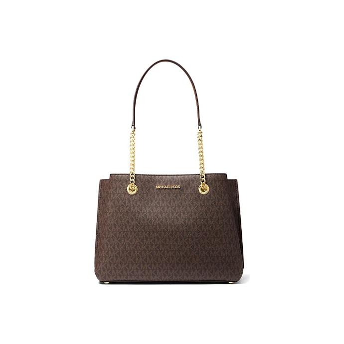 Michael Kors Mk Teagen Monogram Canvas And Leather Tote Bag Women tote Brown 35S0GXZS7B-BROWN Basic Set (Bag+Dust Bag)
Michael Kors Mk Teagen Monogram Canvas And Leather Tote Bag Women tote Brown 35S0GXZS7B-BROWN Basic Set (Bag+Dust Bag)