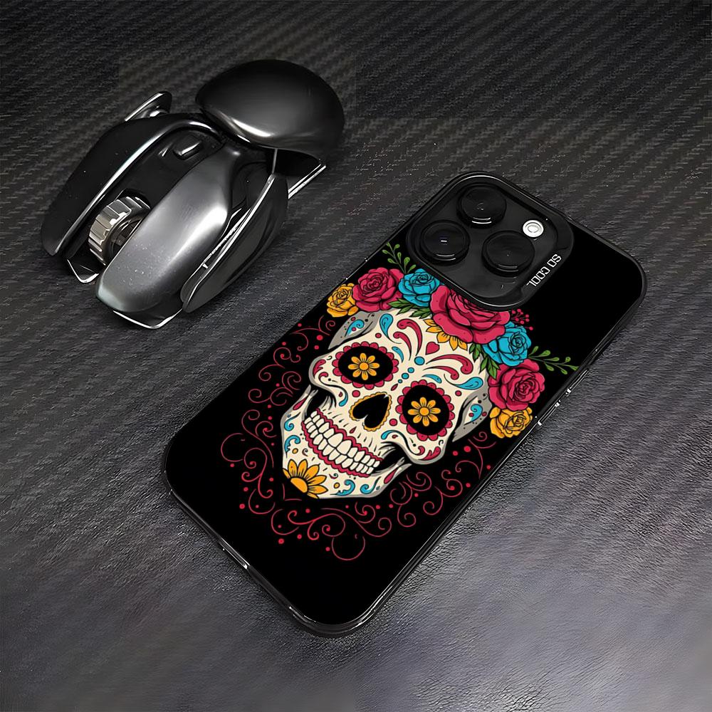 Mexican Catrina Skull Cover Phone Case For IPhone17 Air 16 15 14 Plus 13 12 11 Pro 7 8 XS Max XR Silver Black Bumper Case iPhone 16 Pro Max
Mexican Catrina Skull Cover Phone Case For IPhone17 Air 16 15 14 Plus 13 12 11 Pro 7 8 XS Max XR Silver Black Bumper Case iPhone 16 Pro Max