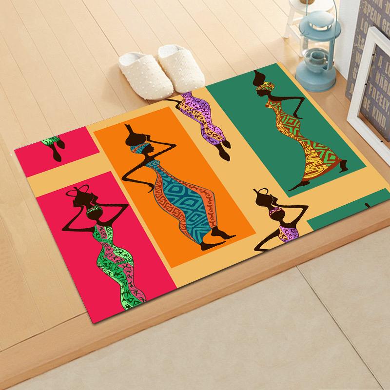 African Woman Painting Crystal Velvet Floor Pad House Carpet Door Pad Modern Decorative Carpet Anti -Sliding Floor Pad 93 40cmx60cm
African Woman Painting Crystal Velvet Floor Pad House Carpet Door Pad Modern Decorative Carpet Anti -Sliding Floor Pad 93 40cmx60cm