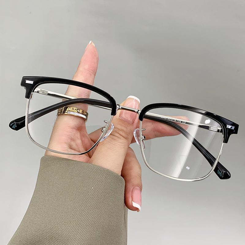 Anti-Blue Retro Square Flat Glasses Men, Eyebrow Frame Glasses Women, Business Casual Myopia Glasses
Anti-Blue Retro Square Flat Glasses Men, Eyebrow Frame Glasses Women, Business Casual Myopia Glasses