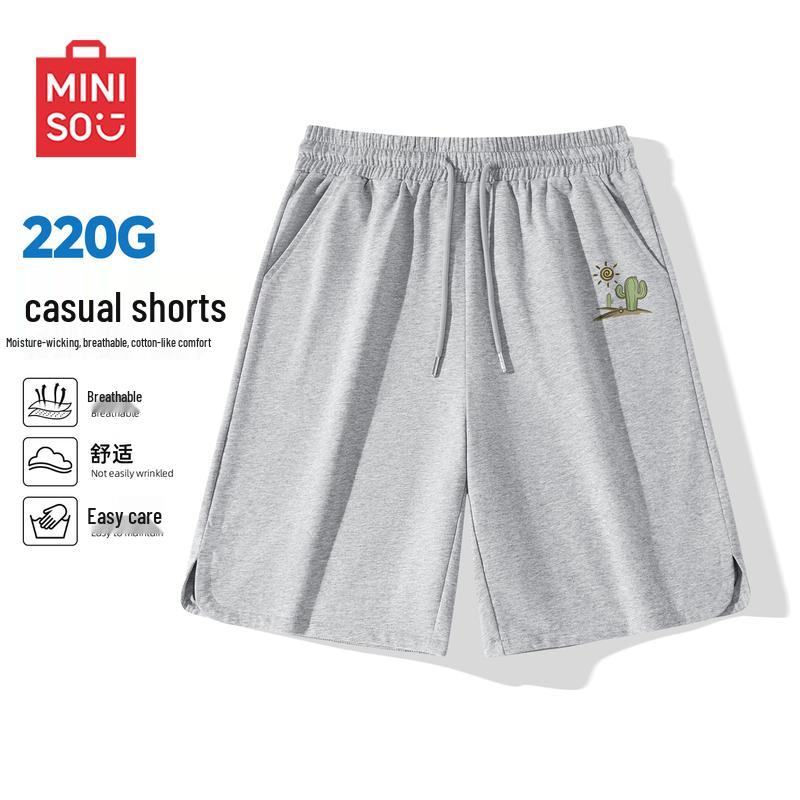 MINISO Men s Summer Heavyweight Knit Shorts L
MINISO Men s Summer Heavyweight Knit Shorts L