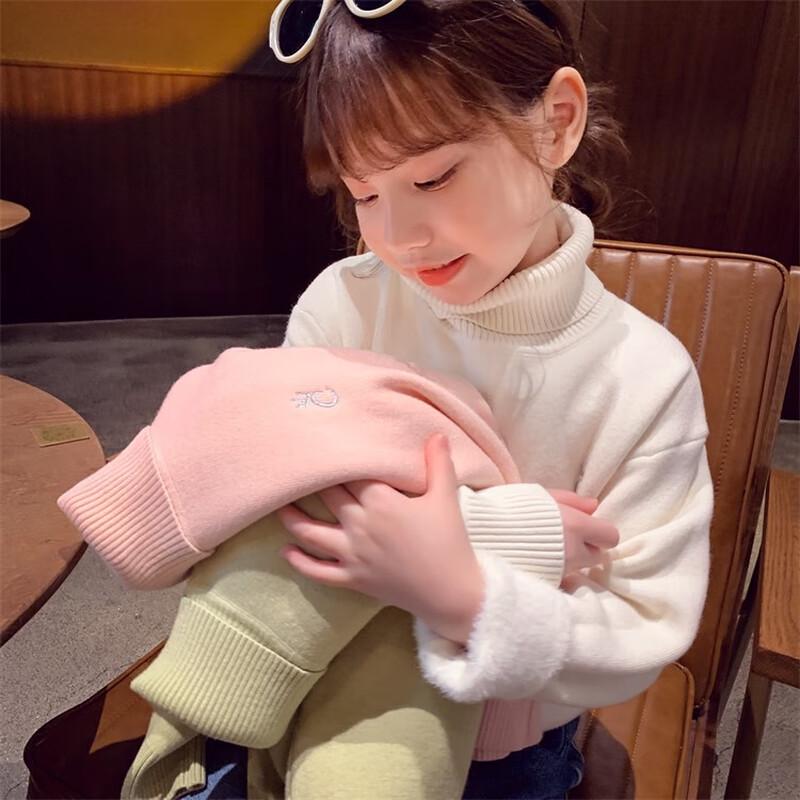 MIMIHELLO Girls Turtleneck Fleece Lined Thermal Sweater 100cm
MIMIHELLO Girls Turtleneck Fleece Lined Thermal Sweater 100cm