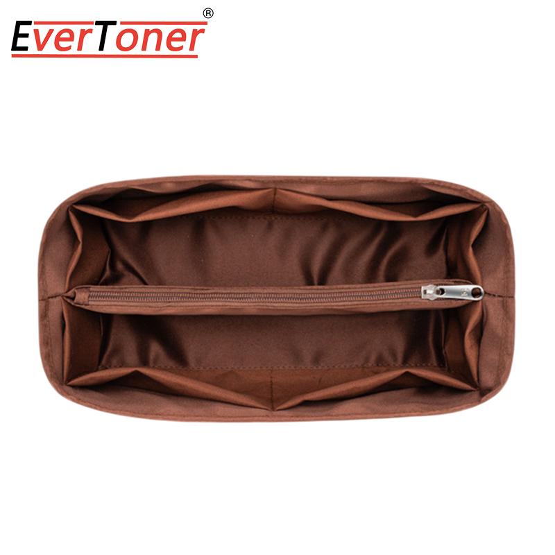 EverToner Satin Insert Bag Organizer for Lindy 26 30 34 Handbag Women s Makeup Organizer Bag With Zipper Inner Bag S-22.5x10x12cm кавовий
EverToner Satin Insert Bag Organizer for Lindy 26 30 34 Handbag Women s Makeup Organizer Bag With Zipper Inner Bag S-22.5x10x12cm кавовий