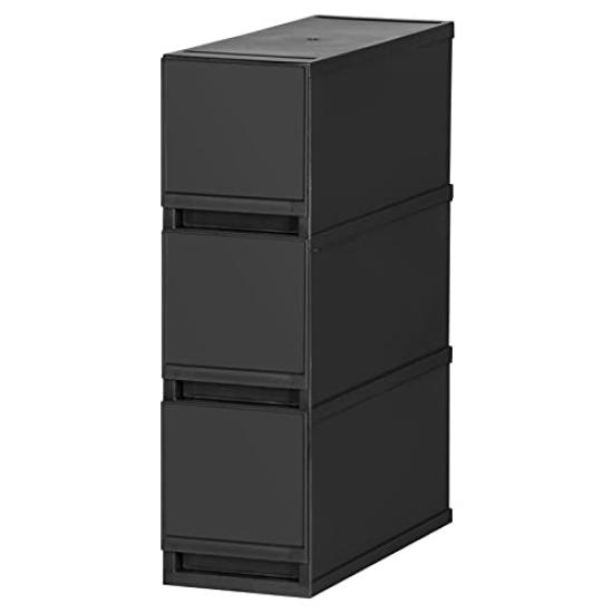 Livewell Made in Japan Storage Case Drawer 17cm Width 3 Tiers PLUST Plast Basic FR1703 (Black)
Livewell Made in Japan Storage Case Drawer 17cm Width 3 Tiers PLUST Plast Basic FR1703 (Black)