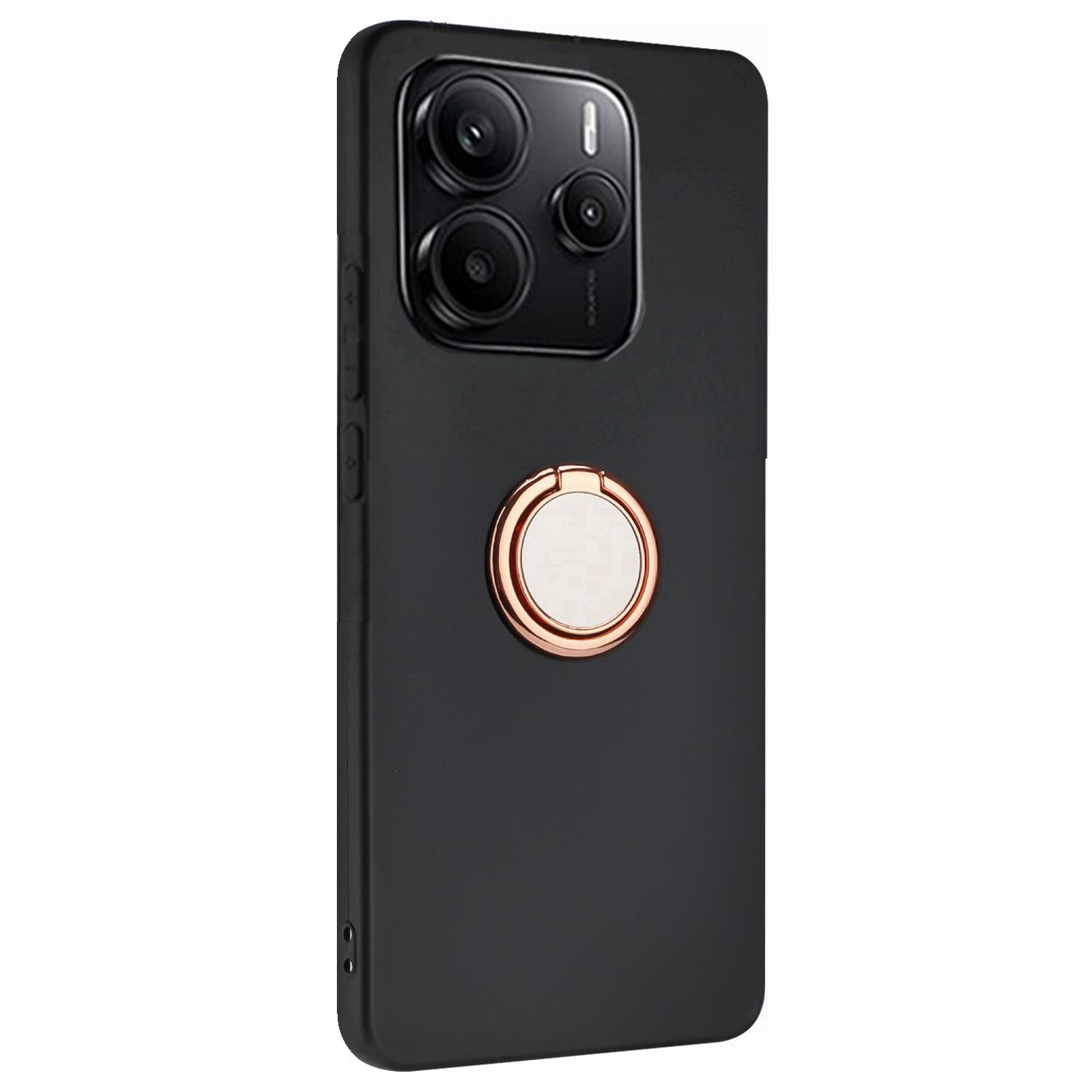 For Xiaomi Redmi Note 14 4G (163.25x76.55x8.16mm) Matte Case Ring Kickstand Soft TPU Phone Cover Black
For Xiaomi Redmi Note 14 4G (163.25x76.55x8.16mm) Matte Case Ring Kickstand Soft TPU Phone Cover Black