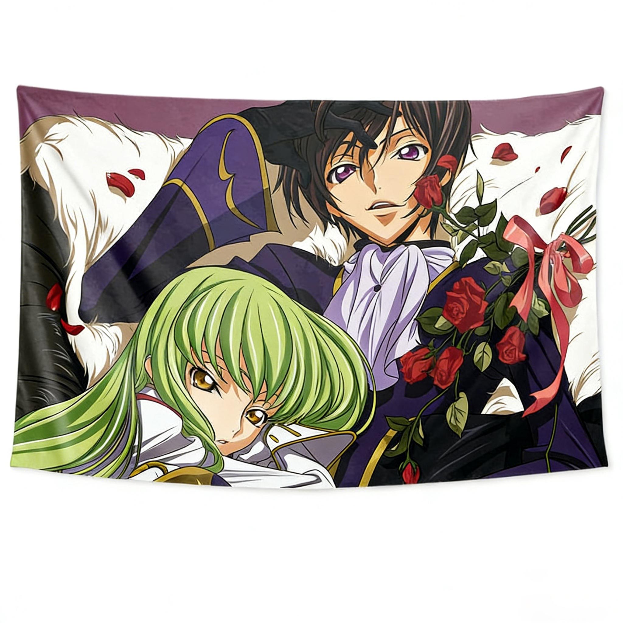Vintage Japanese Anime Code Geass Lelouch Print Tapestry Hippie SciFi Boho Wall Hanging Aesthetic Bedroom Living Room WallDecor 74x94cm(29x37in)
Vintage Japanese Anime Code Geass Lelouch Print Tapestry Hippie SciFi Boho Wall Hanging Aesthetic Bedroom Living Room WallDecor 74x94cm(29x37in)