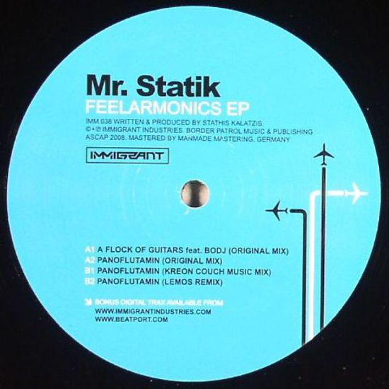 12inch Record MR. STATIK - Feelarmonics EP IMM038 Immigrant 2008 UK Dance & Electronica Used
12inch Record MR. STATIK - Feelarmonics EP IMM038 Immigrant 2008 UK Dance & Electronica Used