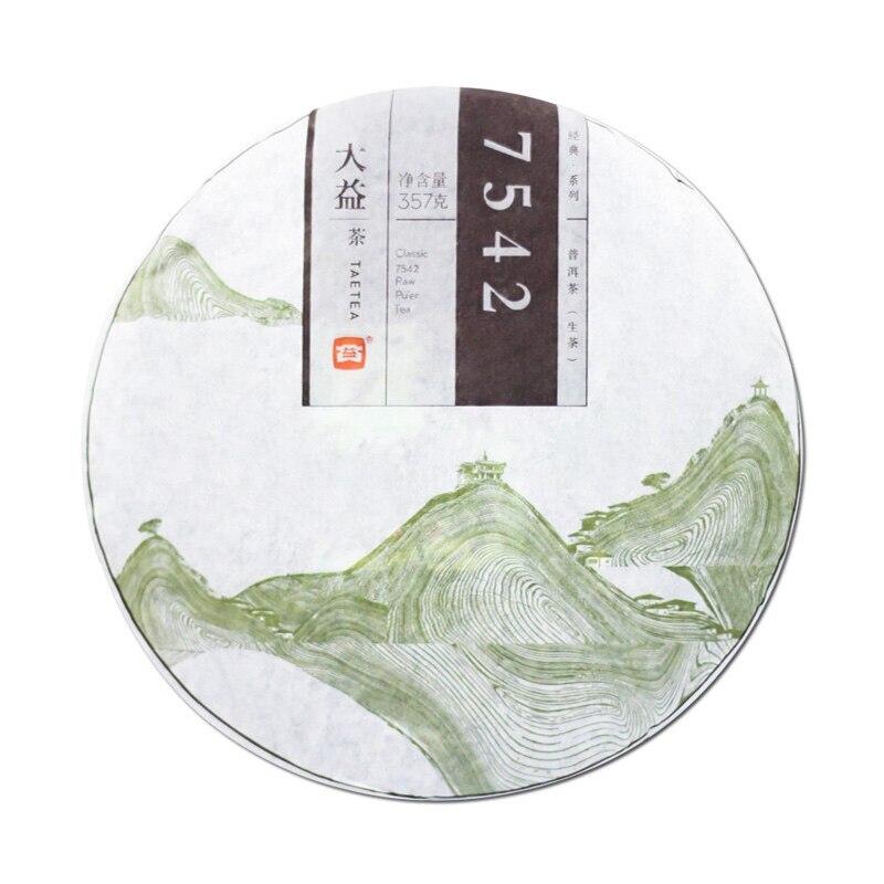 2014 TAETEA Sheng Puer 7542 Yunnan Pu-erh Green Tea Batch 1401 Menghai Raw Pu Er Tea Cake 357g
2014 TAETEA Sheng Puer 7542 Yunnan Pu-erh Green Tea Batch 1401 Menghai Raw Pu Er Tea Cake 357g