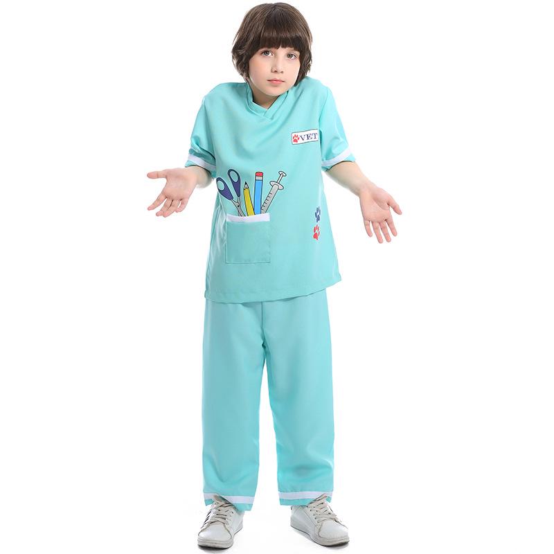 Cartoon Veterinarian Role-Play Costume for Kids L (10-12 years) светло-синий
Cartoon Veterinarian Role-Play Costume for Kids L (10-12 years) светло-синий
