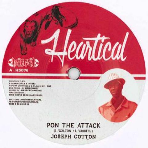 7-дюймовая пластинка JOSEPH COTTON / BDF - Pon The Attack / Dub A Lisa HS076 Heartical 2017 Европа Регги, Ска и Даб
7-дюймовая пластинка JOSEPH COTTON / BDF - Pon The Attack / Dub A Lisa HS076 Heartical 2017 Европа Регги, Ска и Даб