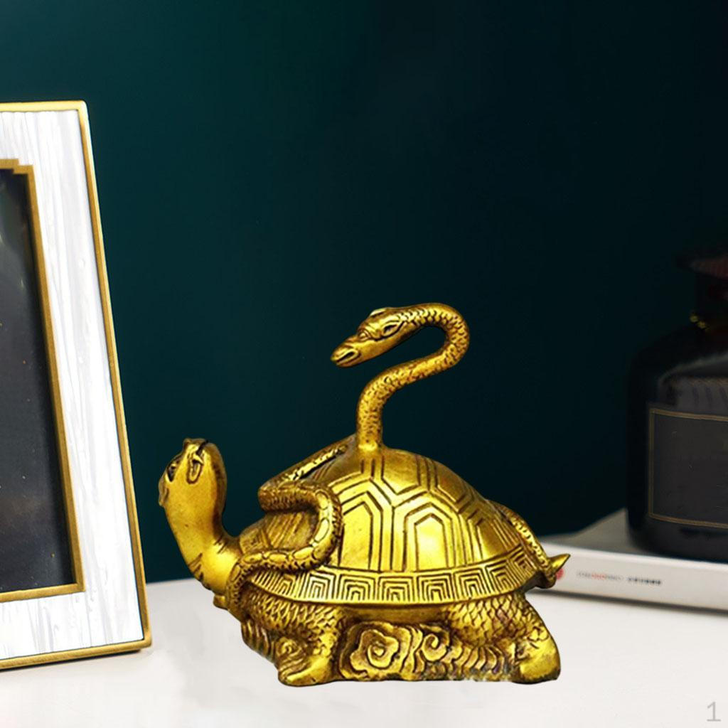Snake Turtle Decor Sculptures Chinese Abstract Animal Figurines Surface Brass Statues Gift Present
Snake Turtle Decor Sculptures Chinese Abstract Animal Figurines Surface Brass Statues Gift Present