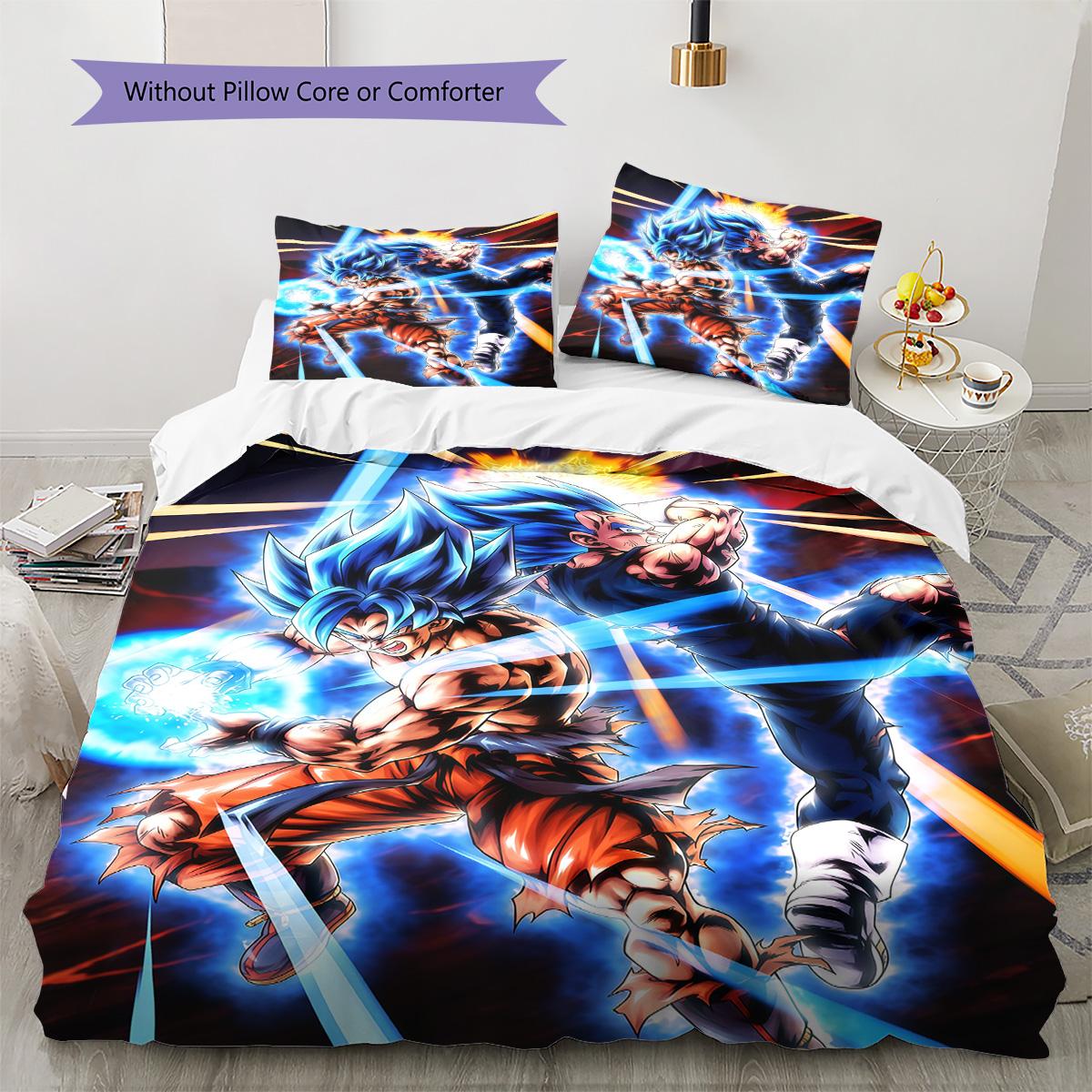Dragon Ball Premium Bedding Set Soft Duvet Cover with Pillowcases Durable for Bedroom Living Room 135x200cm
Dragon Ball Premium Bedding Set Soft Duvet Cover with Pillowcases Durable for Bedroom Living Room 135x200cm