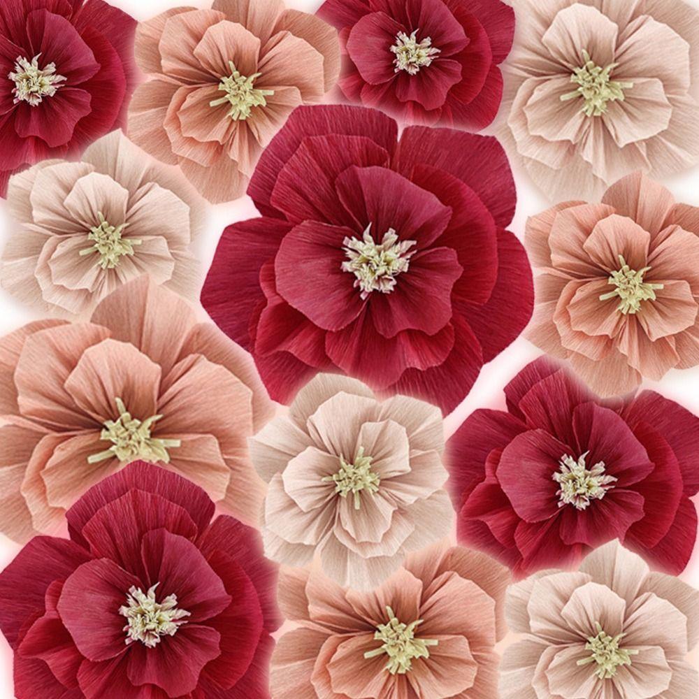 Birthday Party DIY Background Wall Kindergarten Flower Three-Dimensional Flower Crepe Paper Flower 20cm-5
Birthday Party DIY Background Wall Kindergarten Flower Three-Dimensional Flower Crepe Paper Flower 20cm-5