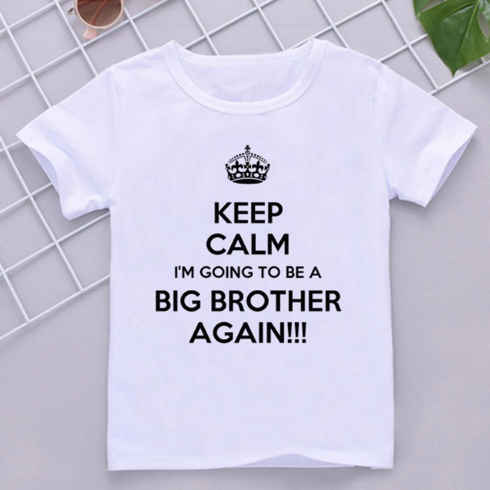 Funny I m Going To Be A Big Brother Again Kids Brother Matching Clothes T-Shirt For Boys Kids Clothes 100
Funny I m Going To Be A Big Brother Again Kids Brother Matching Clothes T-Shirt For Boys Kids Clothes 100