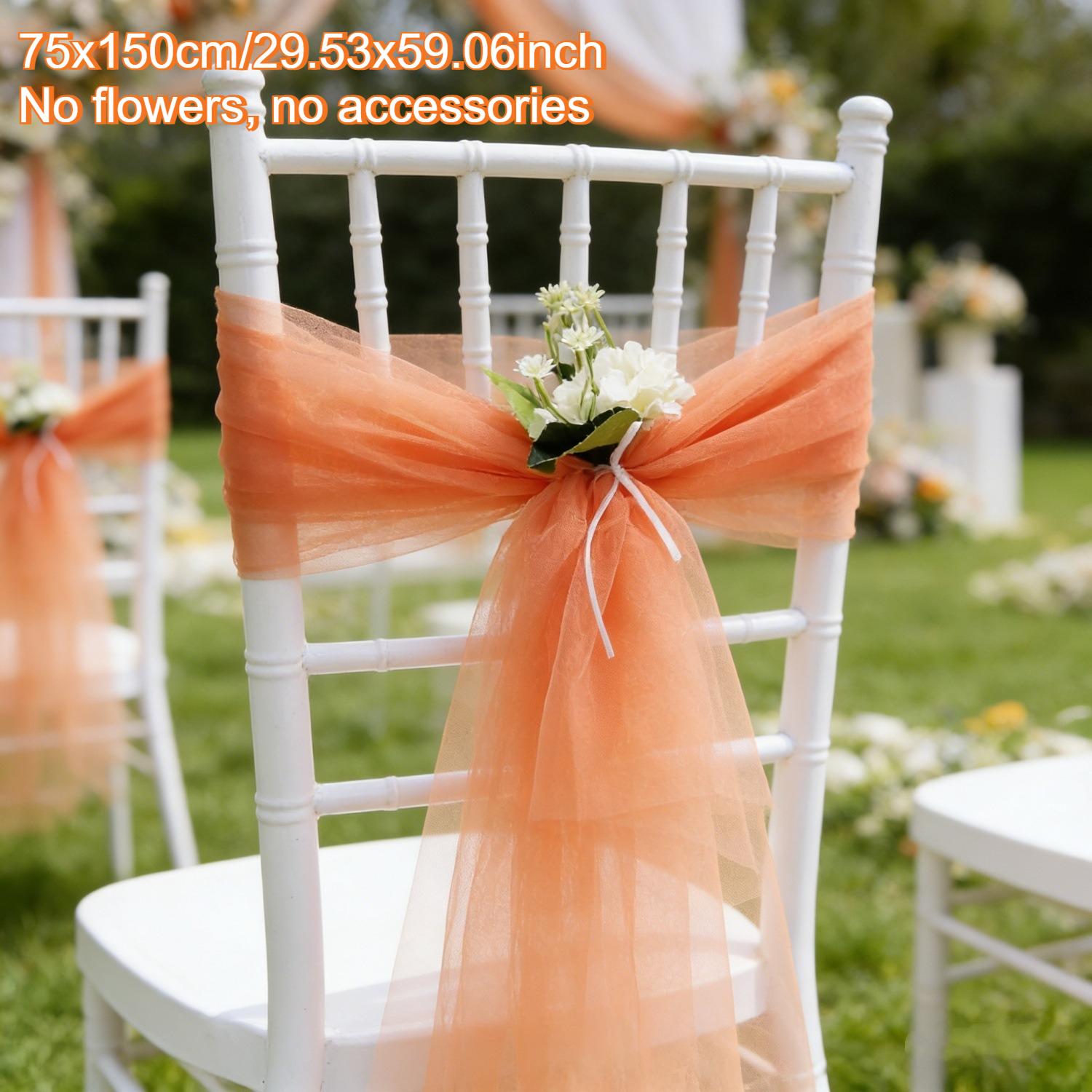 Romantic Sheer Chiffon Chair Sashes Wedding Arch Veil Gauze Table Runner for Birthday Baby Shower Party Banquet Arche Home Decor 6pcs оранжевый
Romantic Sheer Chiffon Chair Sashes Wedding Arch Veil Gauze Table Runner for Birthday Baby Shower Party Banquet Arche Home Decor 6pcs оранжевый