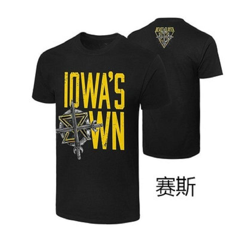 Одяг WWE Короткий рукав Зовнішній одяг Футболка Seth Rollins Змагальний одяг Чоловічий Фітнес Фанати Спорт Вільний топ L
Одяг WWE Короткий рукав Зовнішній одяг Футболка Seth Rollins Змагальний одяг Чоловічий Фітнес Фанати Спорт Вільний топ L