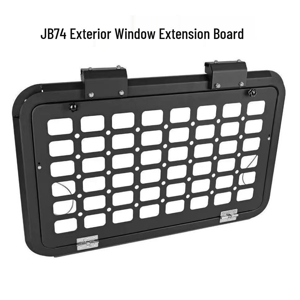 Jimny JB74 3-Door Rear Window Folding Storage Rack Extension Yes чорний
Jimny JB74 3-Door Rear Window Folding Storage Rack Extension Yes чорний