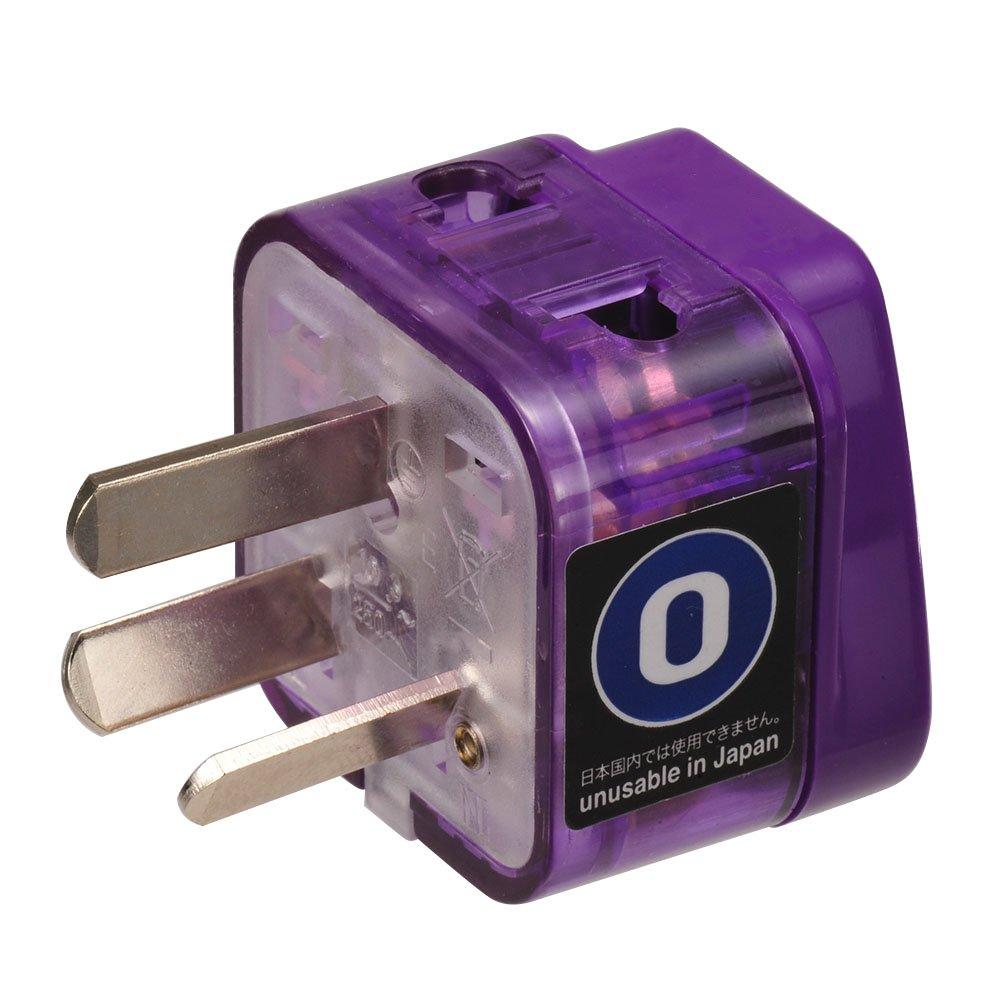 Overseas Travel Socket Conversion Adapter Plug Eleplug W O Type New 10A 250V Exception Approved Product Road Warrior RWG-D006 (Female Side) 2-Piece фіолетовий
Overseas Travel Socket Conversion Adapter Plug Eleplug W O Type New 10A 250V Exception Approved Product Road Warrior RWG-D006 (Female Side) 2-Piece фіолетовий