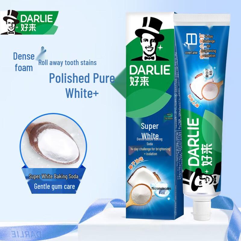 Darlie Super White Baking Soda Toothpaste
Darlie Super White Baking Soda Toothpaste