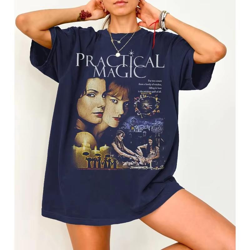 Magic RoUnisexce 1998 Theme TShirt for Ladies Pure Cotton Summer Casual Fashion TShirt for Streetwear S
Magic RoUnisexce 1998 Theme TShirt for Ladies Pure Cotton Summer Casual Fashion TShirt for Streetwear S