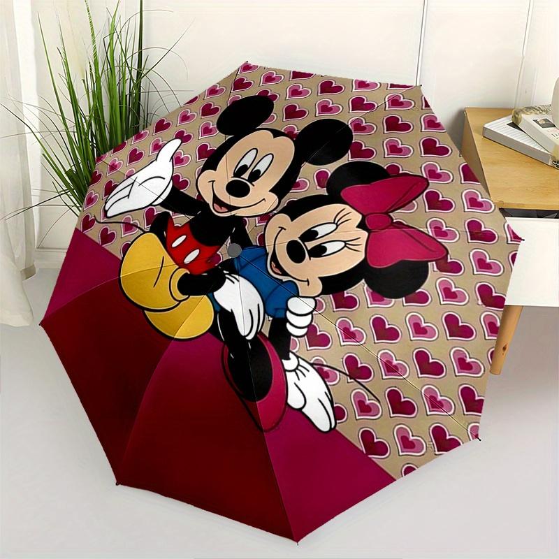 1pc Mickey Mouse,Minnie Mouse Automatic Folding Umbrella: Compact 8 Bone Design Cartoon Outdoor Travel Companion, Business Umbrella, Christm
1pc Mickey Mouse,Minnie Mouse Automatic Folding Umbrella: Compact 8 Bone Design Cartoon Outdoor Travel Companion, Business Umbrella, Christm