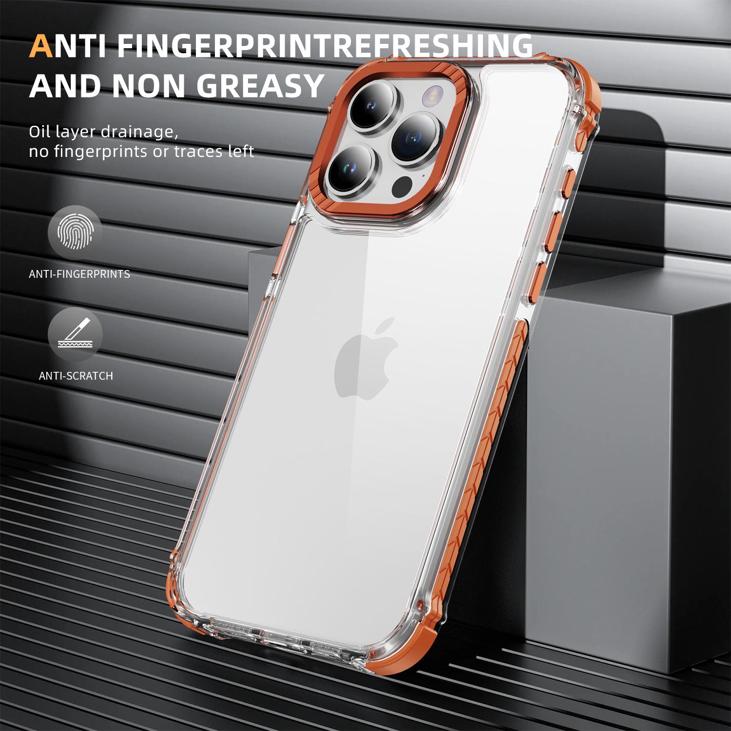 For iPhone 13 Pro Max Crystal Clear Case Airbag Anti Drop TPU+PC Phone Back Cover Blue
For iPhone 13 Pro Max Crystal Clear Case Airbag Anti Drop TPU+PC Phone Back Cover Blue